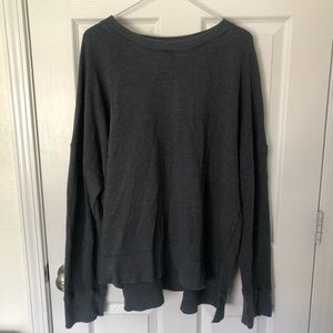 Time and Tru Gray Crewneck Sweatshirt